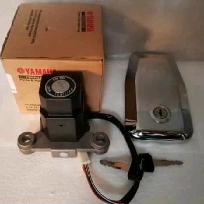 KUNCI KONTAK RX KING OLD DAN TUTUP TANGKI RX KING SET ORI YAMAHA YGP