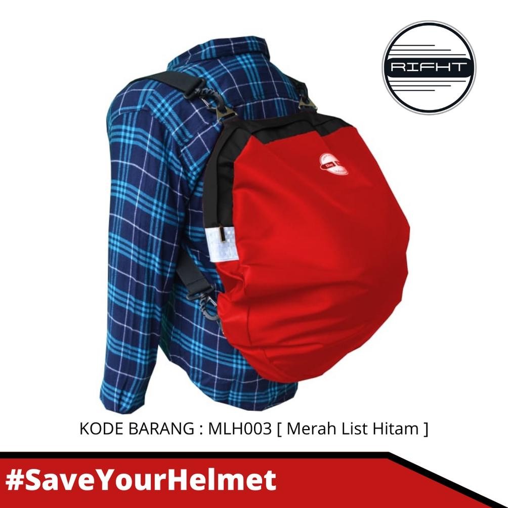 Tas Helm Fullface Waterproof Anti Air Tebal