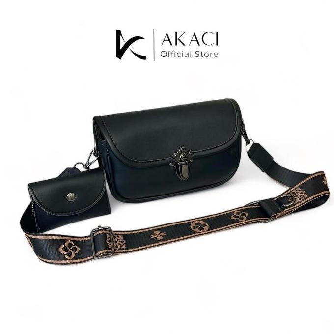 Promo Akaci store | SANCHI Tas selempang dan bahu 09-8265 Bahan MS Halus 2 Ruang Tas wanita kekinian