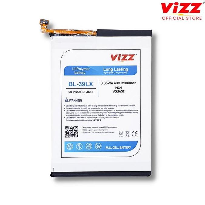 Vizz Baterai Infinix Bl-39Lx Batre S5 X652 / S5 Lite X652B