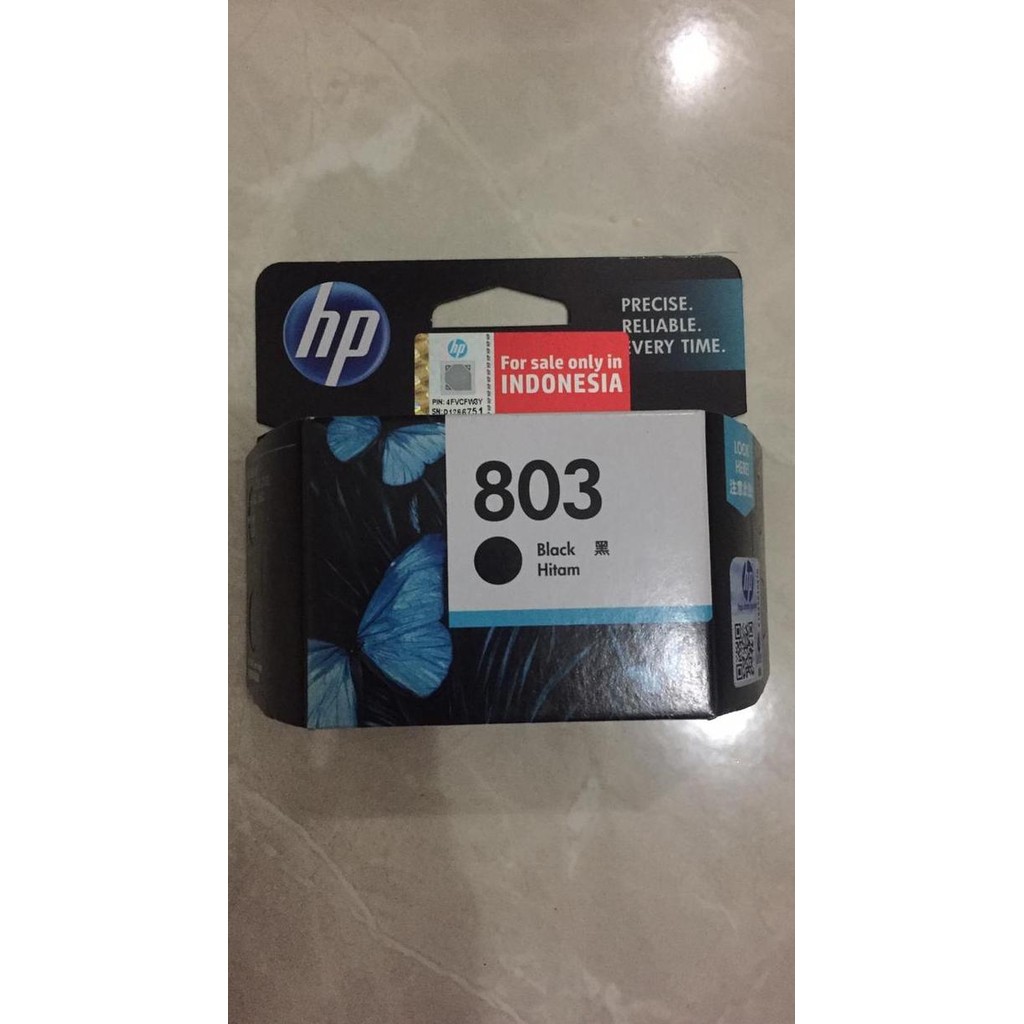 DF109>> Tinta hp 803 blcak original