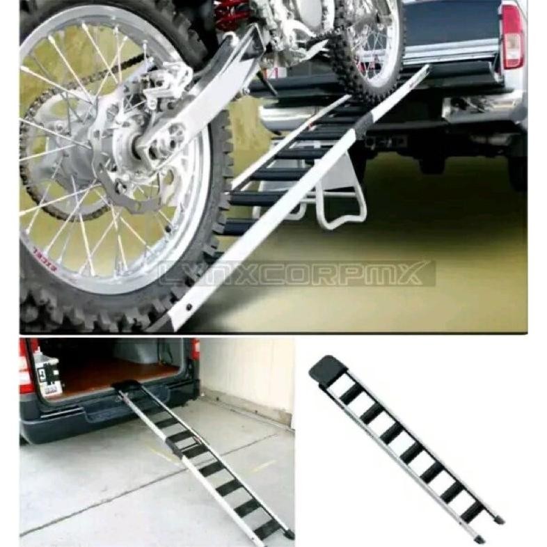 Tangga Loading Motor DRC Hybrid Ramp Lipat Aluminium