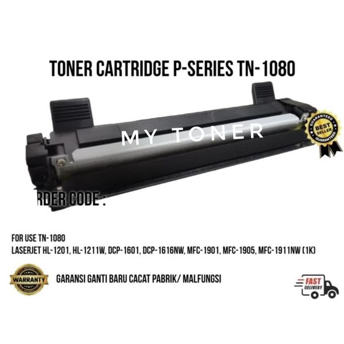 DS10 >> Toner Cartridge HL-1201 HL-1211W DCP-1601 DCP-1616NW MFC-1901 MFC-1905 MFC-1911NW TN-1080 TN