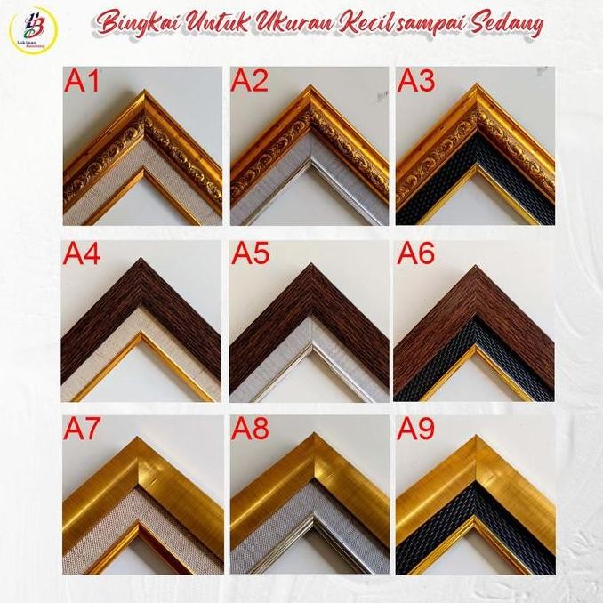 Lukisan Koi 9 Ekor 60x80 - Lukisan Kanvas Ikan Koi untuk Ruang Tamu & Fengshui