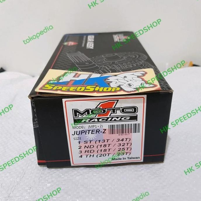GEAR RASIO MOTO 1 - JUPITER Z (model MP1+2) WHY