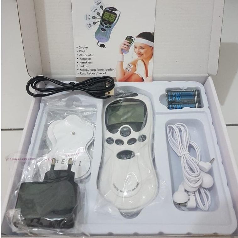 Terapi Pijat Elektrik Mesin Terapi Akupuntur Digital Reiki