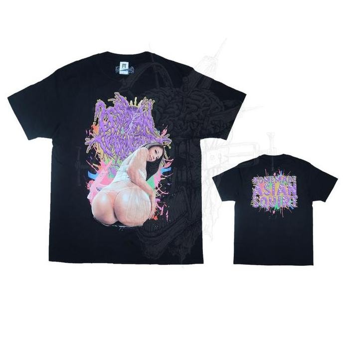 T-Shirt - Lesbian Tribbing Squirt - Home Made Asian Squirt