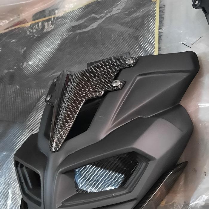 COVER HEADLAMP NEW MT09 UNTUK YAMAHA XABRE EDISI CARBON KEVLAR Original