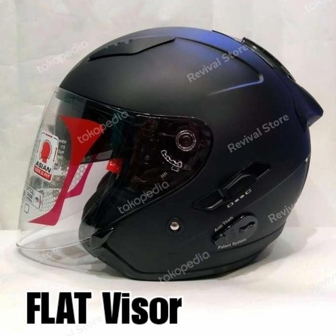 Helm KYT Galaxy Double Visor