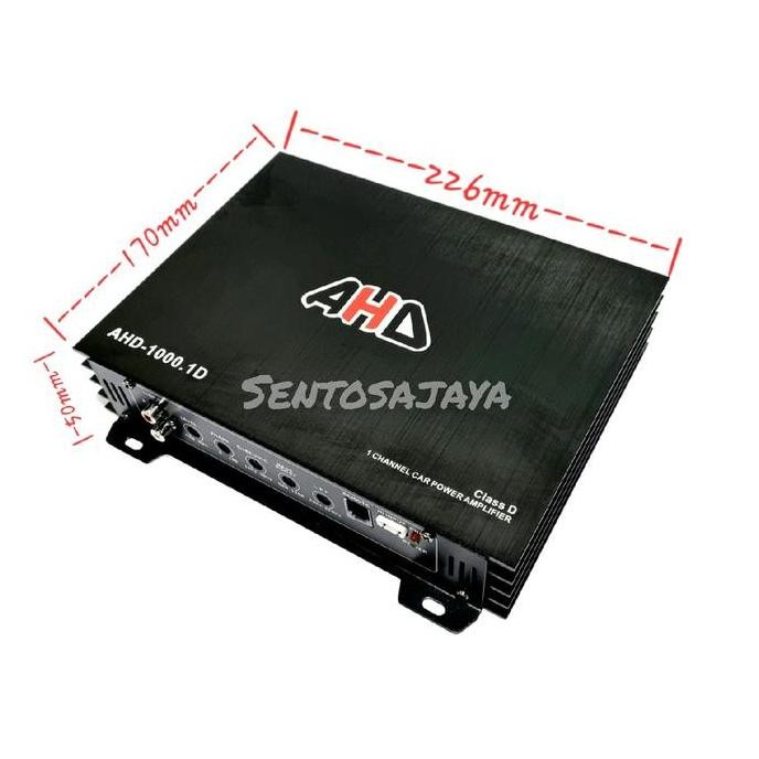 Power Amplifier Monoblok Class D Ahd-1000.1D