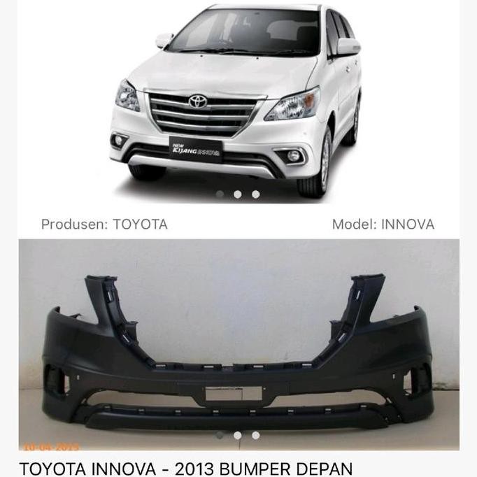 bemper depan innova 2014 2015 HIGH QUALITY