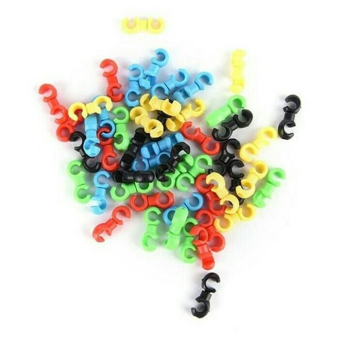 S Clips Bike Klip Kabel Sepeda Shifter Rem Housing Klem Penjepit Mtb