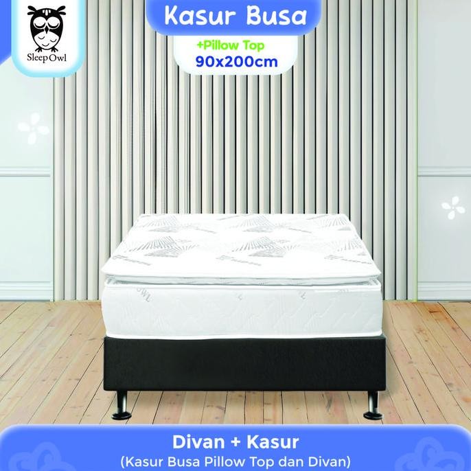 Dipan Rangka Tempat Tidur |Divan Minimalis|Ranjang Kasur Springbed 90