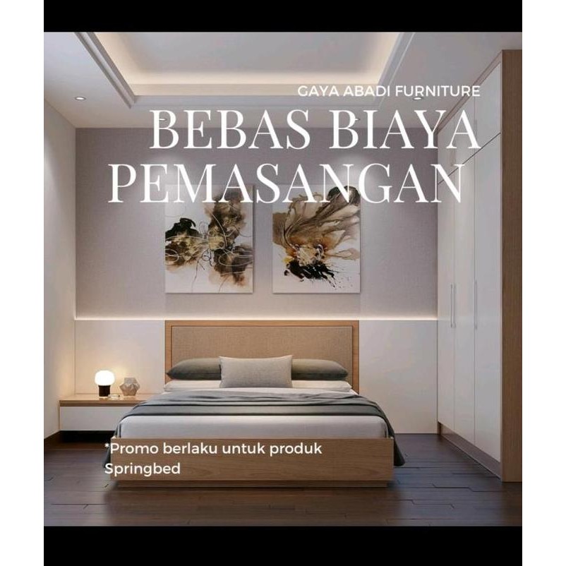 Springbed Central Deluxe / Kasur Central Deluxe - Central Springbed Divan Furniture