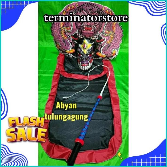 DISKON BESAR caplokan barongan anak spon devil sabet jederan