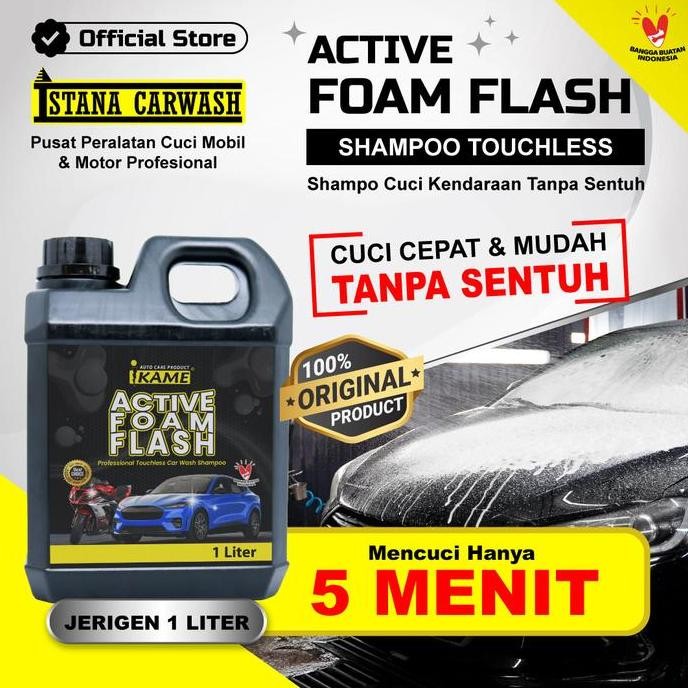 Shampoo Tanpa Sentuh / Shampoo Touchless / Touchless Shampoo Cuci Mobil / Touchless Shampoo Motor Cl