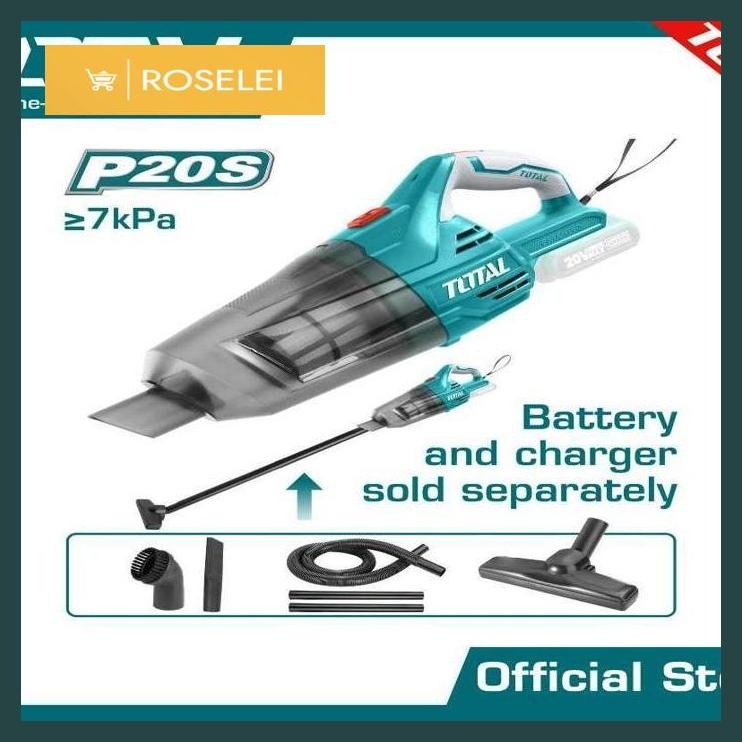 ROSELEI- TOTAL Lithiumion vacuum cleaner TVLI2001