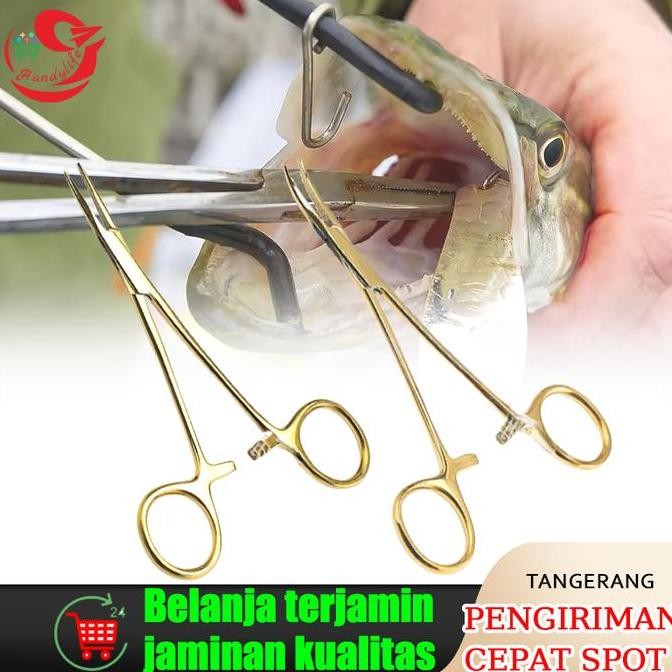 12.5cm Emas Needle Holder / Klem Jahit /Dental Needle Holder Plier BEST QUALITY