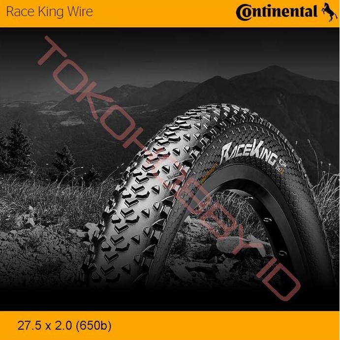 Continental Race King 27.5 2.0 650B Wired Yellow Label Ban Mtb Kawat Harga Khusus