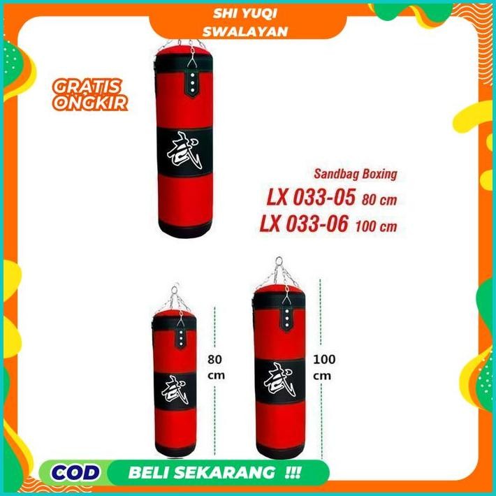 SAMSAK TINJU SAMSAK MUAYTHAI SAMSAK BOXING TAEKWONDO SANDBAG SAND BAG TERMURAH