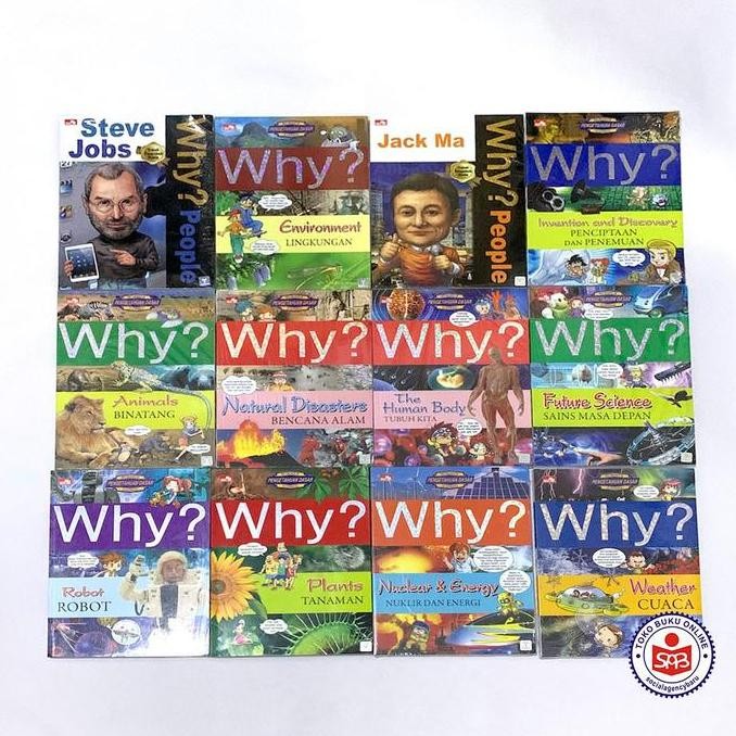 TERBARU Why Seri Anak - Buku Why Series
