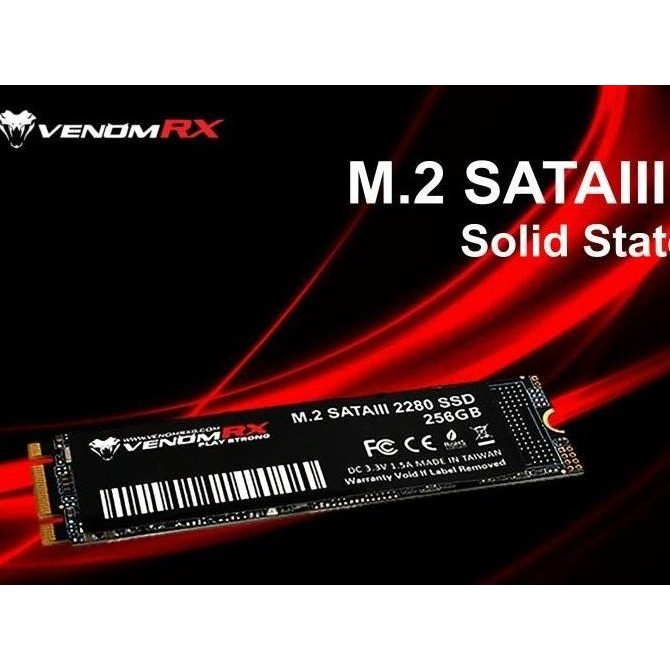 Venomrx Ssd 256Gb M2 Sata / Ssd 256Gb M.2 Sata 3