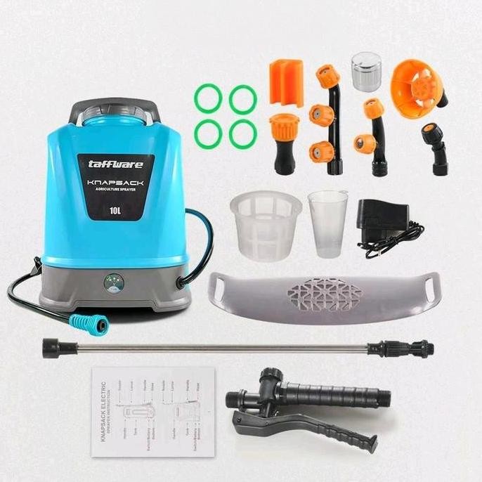 Semprotan Tanaman Pertanian 5/7/8/10 Liter Tangki Air Gendong Sprayer Elektrik Otomatis Bisa Di Cas 