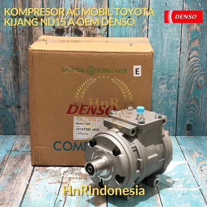Promo kompresor Compresor Ac Mobil Toyota Kijang Kapsul Bensin DENSO 15A COD