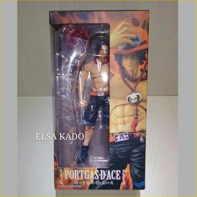 Action figure one piece portgas d ace VAH luffy zoro sanji sabo usop BARU