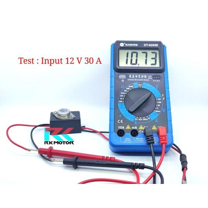 DI16 >> Modul Step Down 24V ke 12V DC 3A Truck Solar Panel