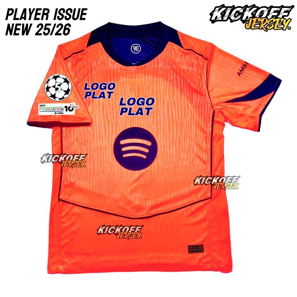 (PLAYER ISSUE) JERSEY BARCA 3RD PI NEW SEASON 25/26 FULL PATCH PI