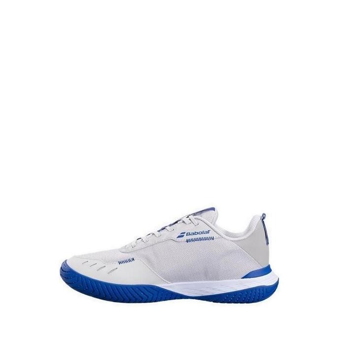 TERMURAH - Sepatu Tenis Pria Babolat SFX EVO All Court - White/Blue BAB30S24555W