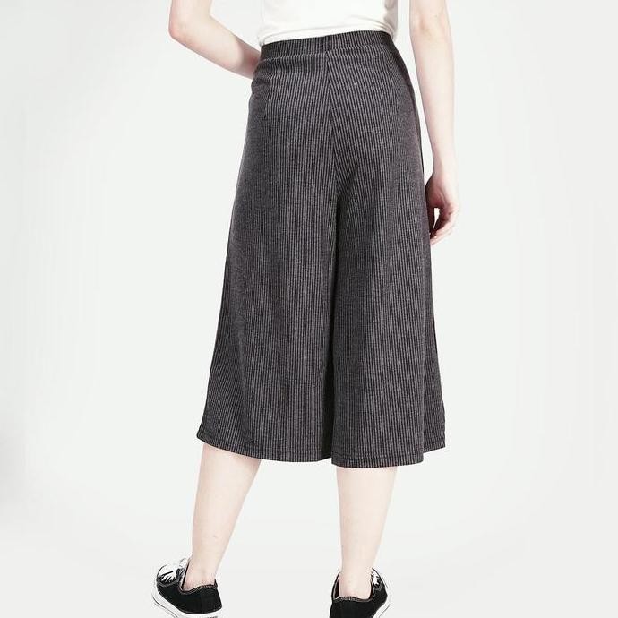 Celana Kulot / Paper Dark Grey Cullote Pants 42022L4Dg - Logo Jeans