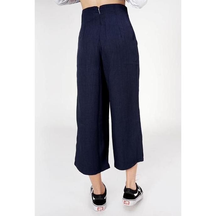 Celana Kulot Wanita / Klaus Navy Cullote Pants 43040L4Na - Logo Jeans