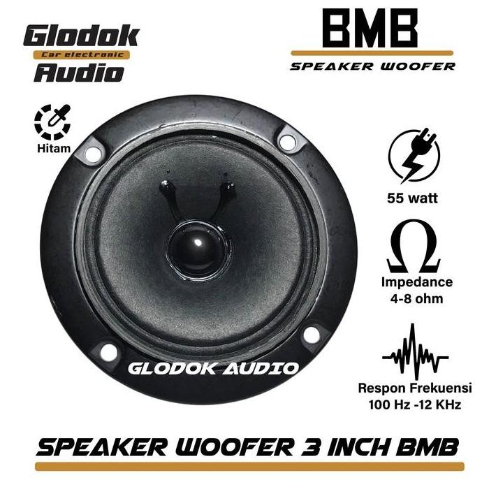 DB16 >> Speaker Tweeter BMB 3" Mid High Vokal | 48 Ohm | Karaoke