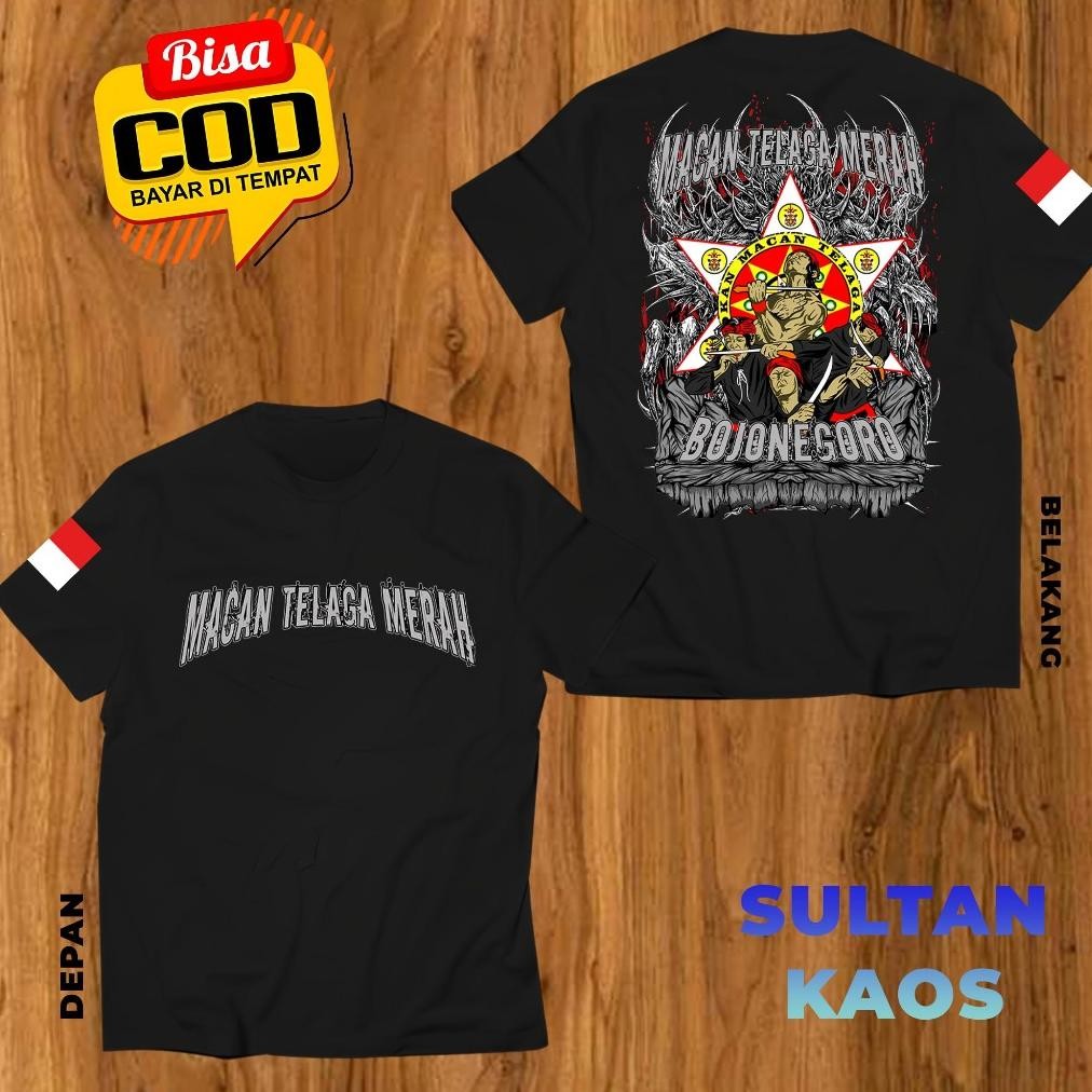 KAOS DISTRO MACAN TELAGA MERAH BOJONEGORO TERBARU  - TSHIRT DISTRO TERLARIS UNISEX  -  BISA COD