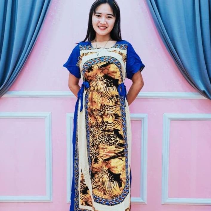 Kekinian - DASTER MOTIF LEOPARD / DASTER FASHION WANITA ,.