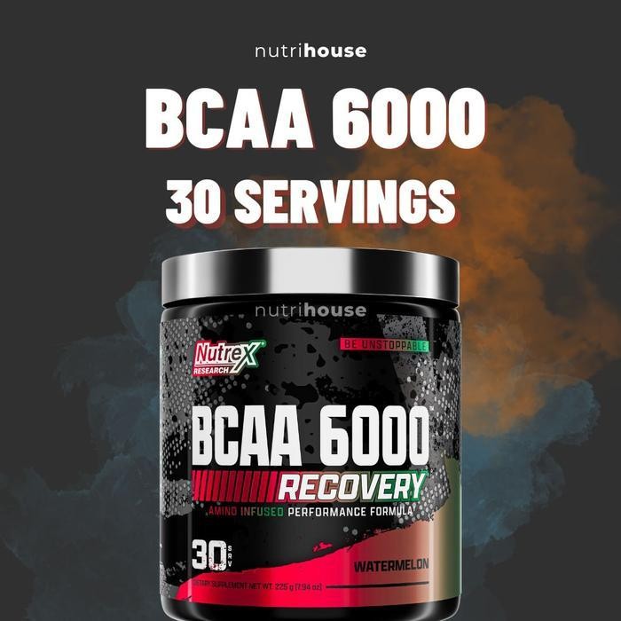 Nutrex BCAA 6000 Recovery Supplement Amino Infused Formula