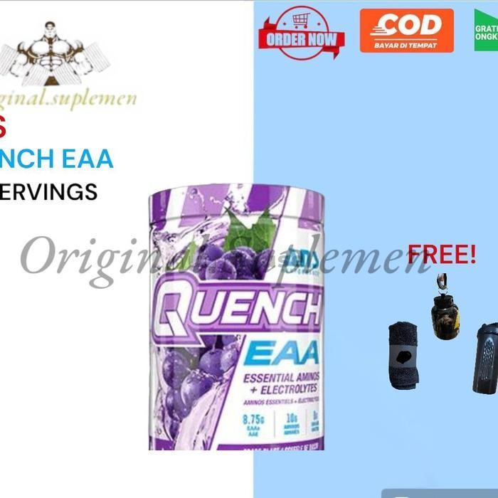 ANS Quench EAA 30 Serving Essential Amino + Electrolytes BCAA Ans Performence - Pink Lemonade