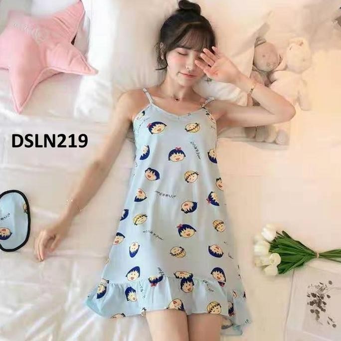 Daster Tanktop - Baju Tidur Wanita Model Daster Tanktop Motif