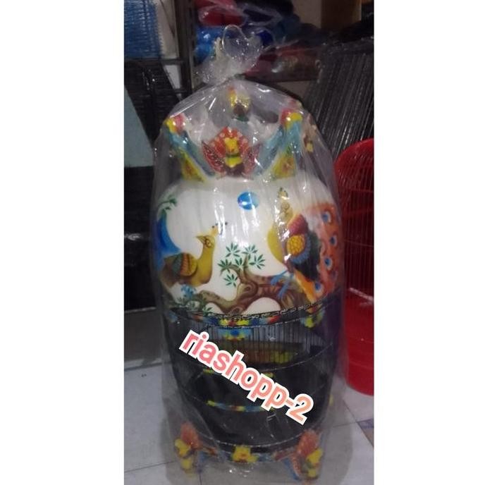 sangkar kandang perkutut mahkota merak mewah gagah murah