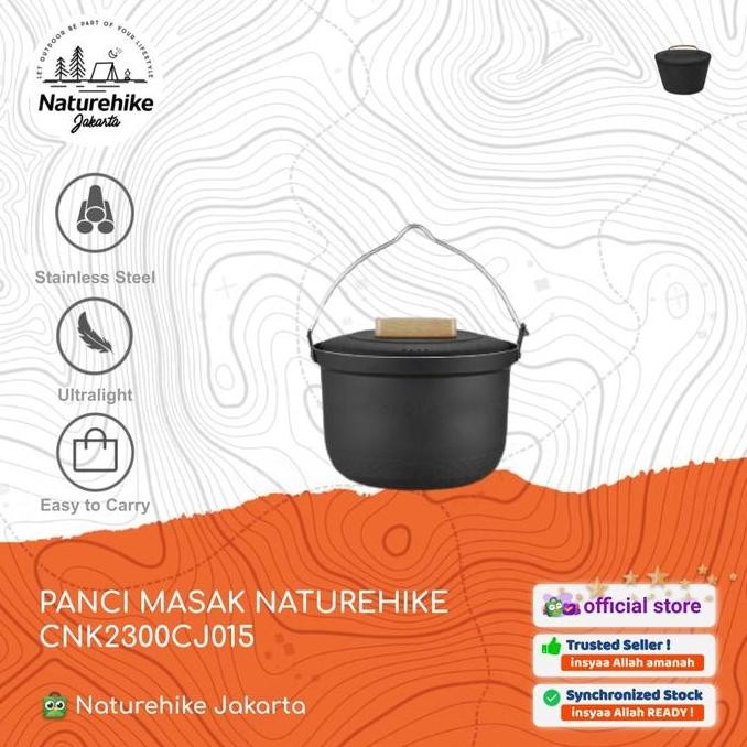 Panci Nesting Nasi Shouxi Camping Masak Naturehike Cnk2300Cj015