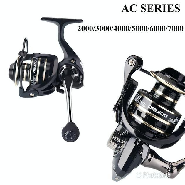 REEL PANCING DEUKIO SPOOL METAL AC2000-7000 SPINNING REEL MAX DRAG 8KG