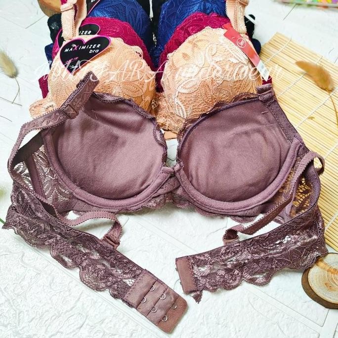 Push Up Bra Sorex Brukat 99066/Bra Busa Tebal/Bra Double Busa Brukat