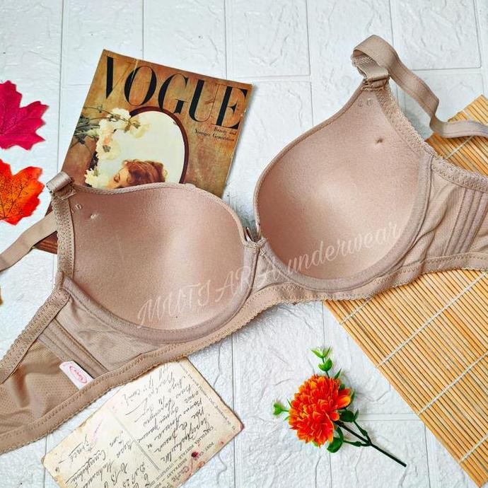 Bra Kawat Cup Full Sorex 3262 Katun Berpori-Pori Size 36-42 Cup C/ Bra Katun Kawat Sorex Cup Full