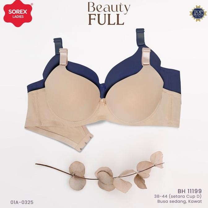 Sorex Bra Kawat Cup Besar Kait 3 Cup D 11199