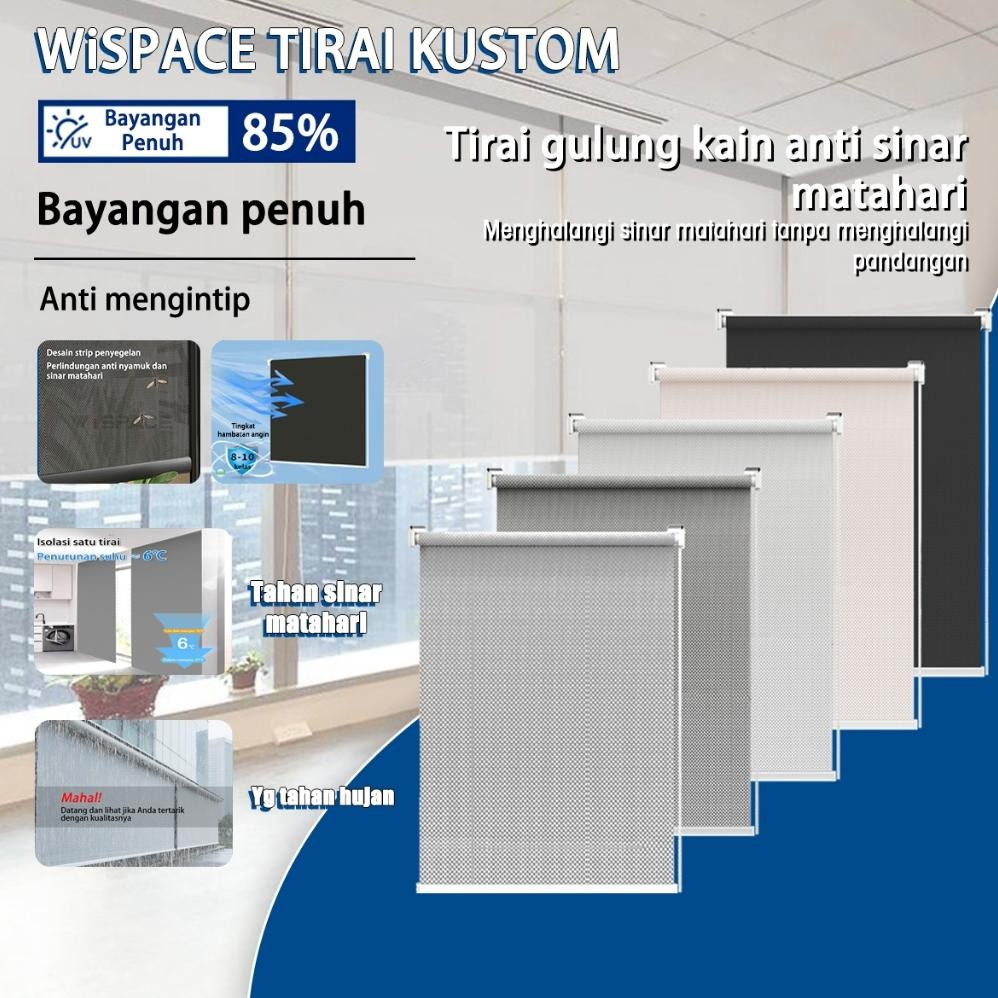Roller Blind Outdoor Roller Blind Jendela Tirai Jendela Roller Blind Tirai Gulung Roller Blind Outdo