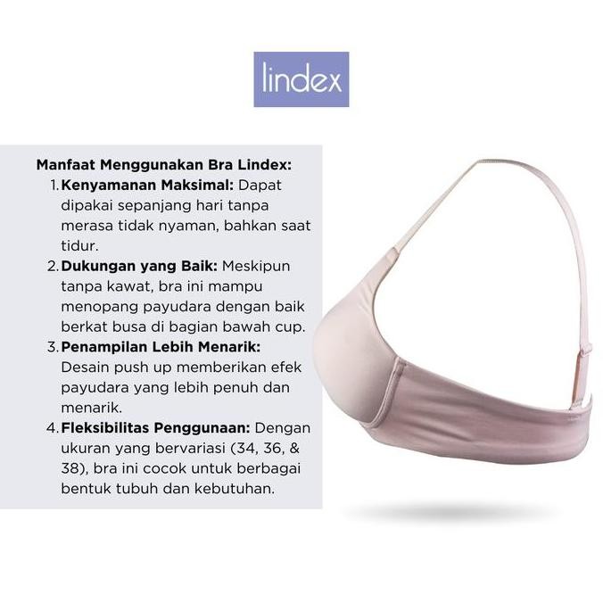 Lindex Bra 47 Remaja Dan Dewasa Bh Busa Tanpa Kawat Nyaman Super Soft