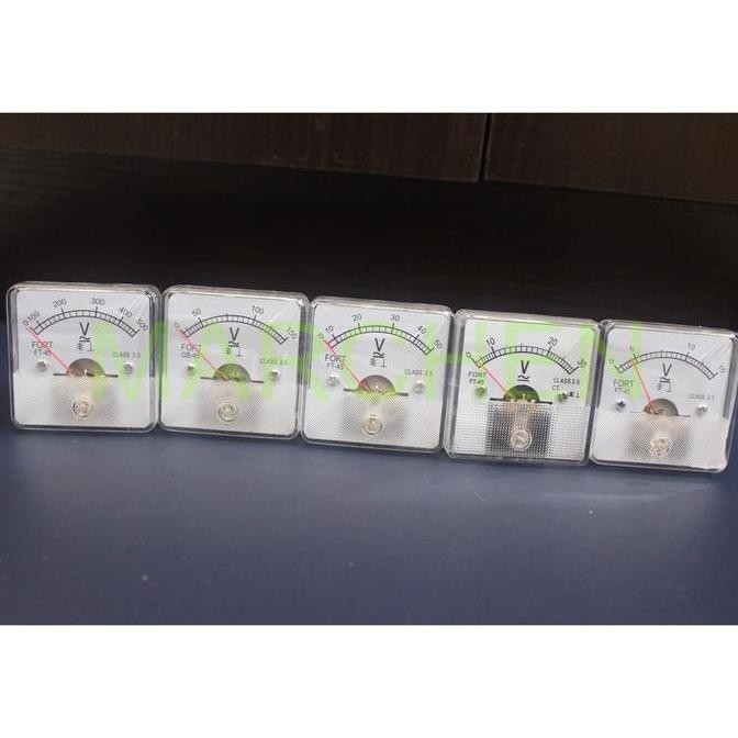 Analog Volt Panel Meter FORT Type FT / OB-45V FORT