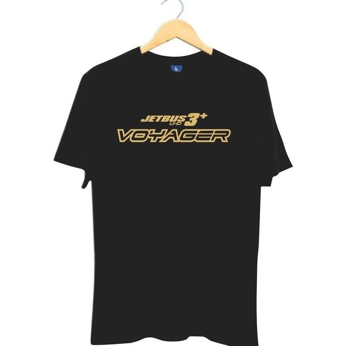 DY16 - KAOS DISTRO JETBUS VOYAGER KOMUNITAS BIS MANIA TERLARIS / ATASAN KEREN / BAJU PRIA WANITA MUR